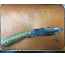 Нож туристический Кизляр "Хищник" 65Х13 Орех