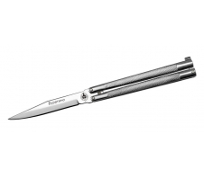 Нож-бабочка хозяйственно-бытовой "Буратино", стальной 420 Металл