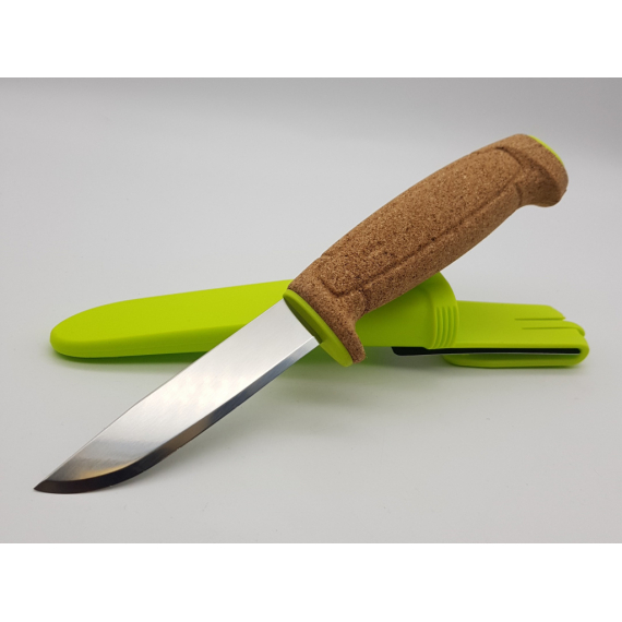 Нож Morakniv Floating Knife, нержавеющая сталь, лаймовый