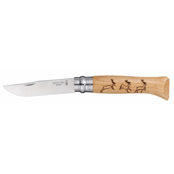 Складной нож "Opinel Animalia "Олень" №8"