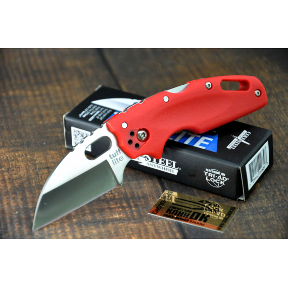 Нож Cold Steel модель 20LTR Tuff Lite Plain Edge Red