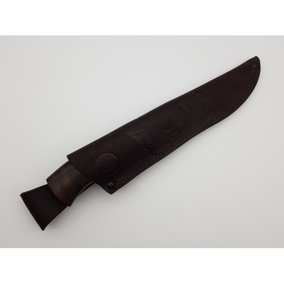 Нож "Путник", сталь 95х18 со следами ковки, венге, литье
