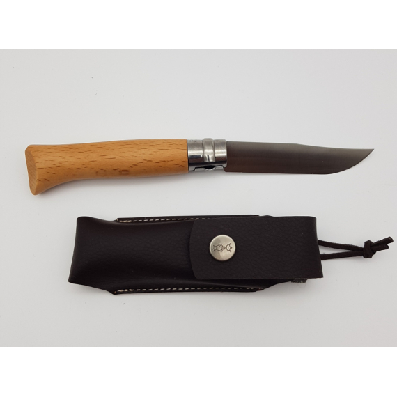 Складной нож "Opinel №8", inox, чехол, картонная коробка