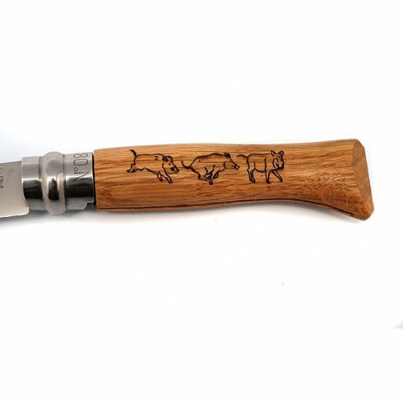 Складной нож "Opinel Animalia "Кабан" №8"